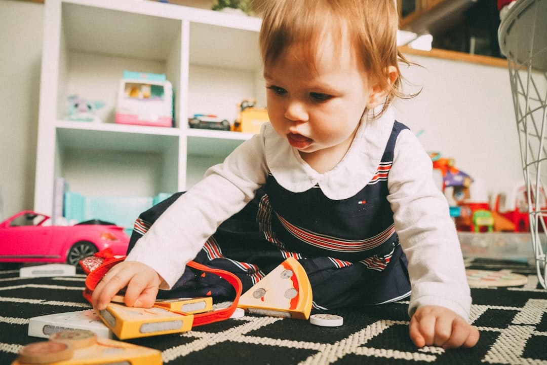 Child exploring through play-based learning